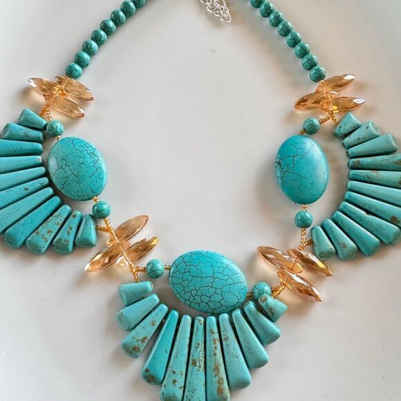 New! FP Utilia Stone Necklace - Picture 7 of 10